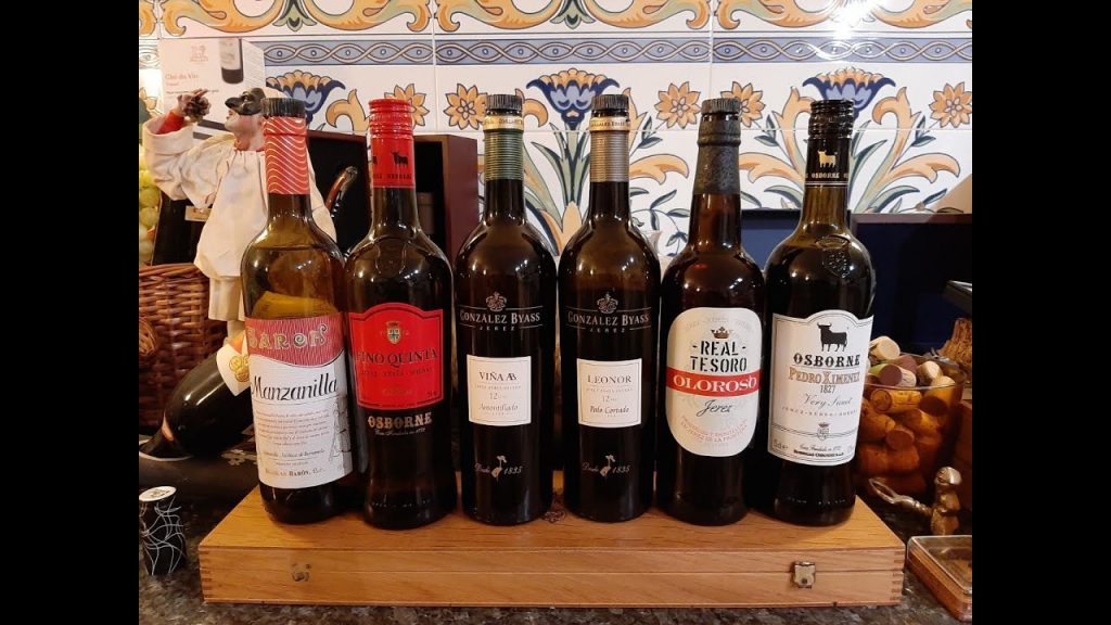 ¿Cuántos tipos de vinos de Jerez hay?
